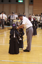 第三回　禅旗争奪少年剣道大会の様子
