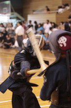 第三回　禅旗争奪少年剣道大会の様子