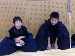 第五回　禅旗争奪少年剣道大会の様子
