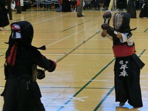 第六回　禅旗争奪少年剣道大会の様子